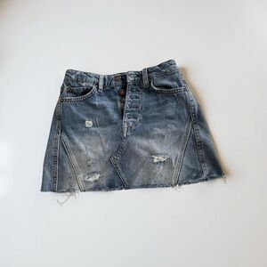 Free People Denim Skirt • Size24